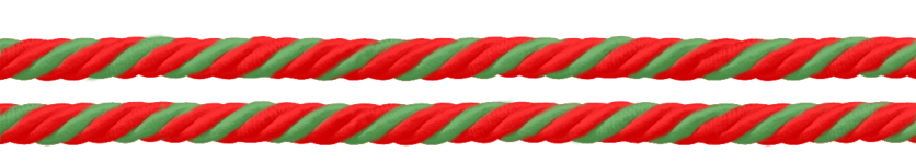 corda rossa verde